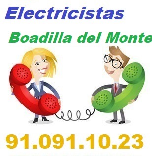 Telefono de la empresa electricistas Boadilla del Monte