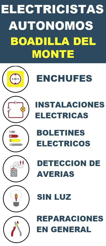 electricistas Boadilla Del Monte baratos